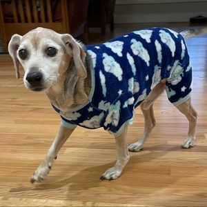 🔴 Dog Onesie - Comfy Cozy Dog Pajamas - Medium / Large